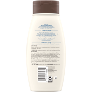 Aveeno Active Naturals Skin Relief Body Wash, Fragrance Free 18 fl Oz