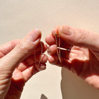 Bar Chain Earrings