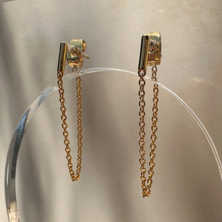 Bar Chain Earrings