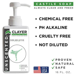 Organic Castile Soap - Fighters - 16 fl oz.