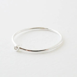 Bezel Solitaire Ring
