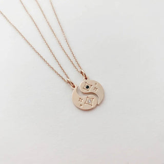 BFF Yin to my Yang Necklace Duo