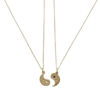 BFF Yin to my Yang Necklace Duo