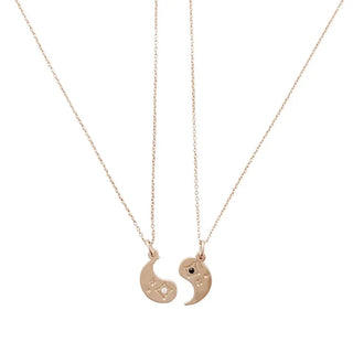 BFF Yin to my Yang Necklace Duo