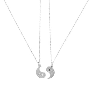 BFF Yin to my Yang Necklace Duo
