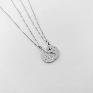 BFF Yin to my Yang Necklace Duo
