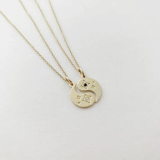 BFF Yin to my Yang Necklace Duo