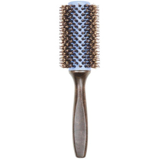 Maxx Wood and Ceramic Round Hair Brush