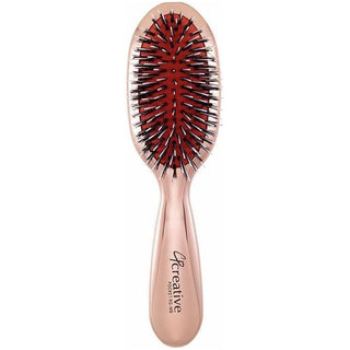 Classic Signature Rose Gold Paddle Boar Bristle Hair Brush