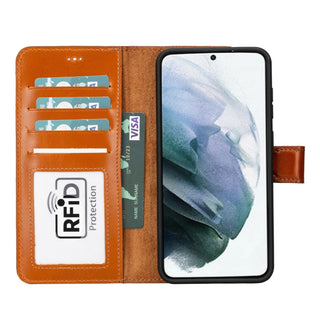 Buffalo Samsung Galaxy S21 Series Detachable Leather Wallet Case