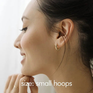 Carolina Thick Hoops (available in 3 sizes)