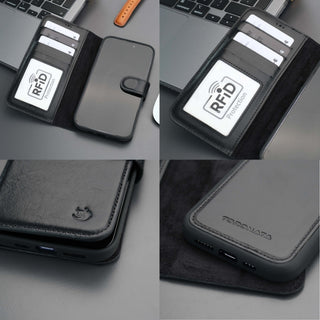 Casper iPhone 16 Pro Max Wallet Case Leather MagSafe