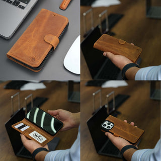 Casper Leather iPhone 14 Pro Wallet Case | MagSafe