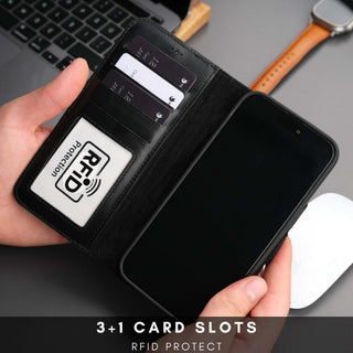 Casper Leather iPhone 14 Pro Max Wallet Case | MagSafe