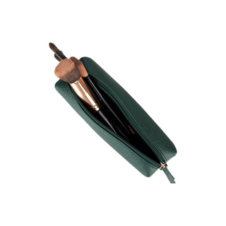 Centennial Multipurpose Leather Pencil Case and Makeup Bag