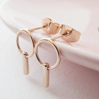Charlie Link Bar Earrings