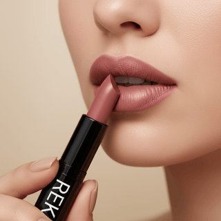 Chloe (Shade Name) Luxury Matte Lipstick | REK Cosmetics