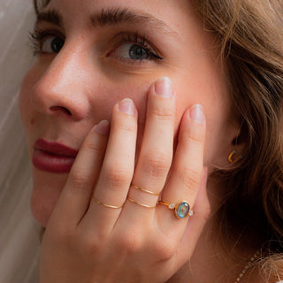 Crystal Cloud Arc Studs
