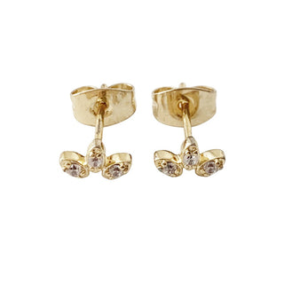 Crystal Lotus Studs