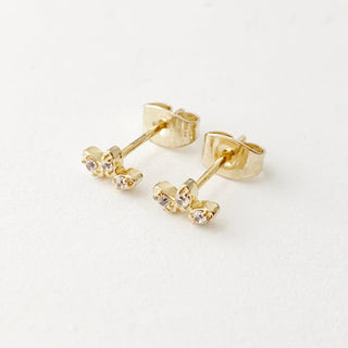 Crystal Lotus Studs