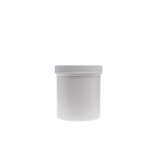 Centor White Plastic Ointment Jars, 16 oz (Case of 9)