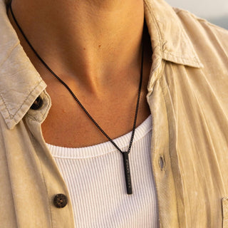 Custom Bar Necklace Set
