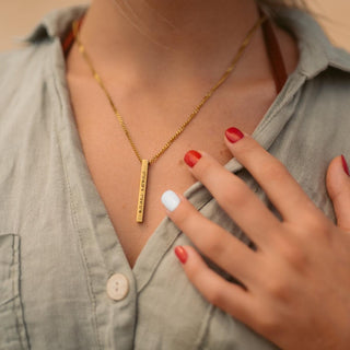 Extra Custom Bar Necklace