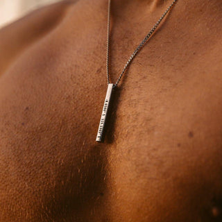 Custom Bar Necklace Set