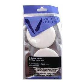 Victoria Vogue #220 Double Sided Foam Puff 2 Count