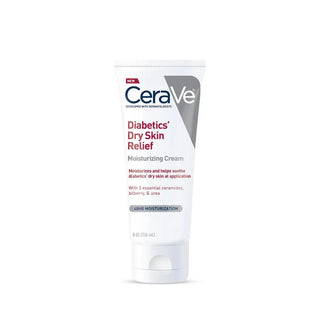 Diabetics Dry Skin Relief Moisturizing Cream 8 oz