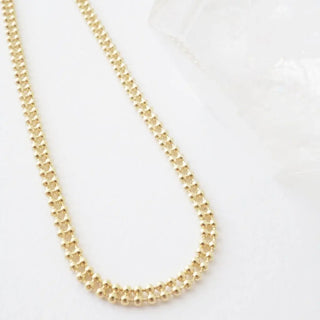 Double Ball Chain Necklace - Final Sale