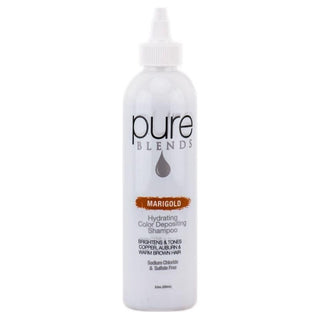 Pure Blends Hydrating Color Depositing Shampoo - Marigold 8.5 oz