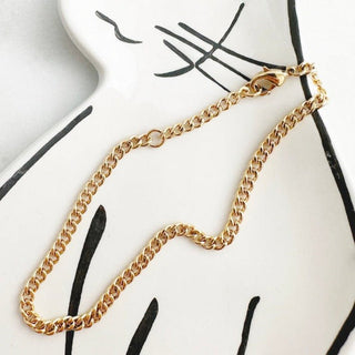 Elena Cuban Chain Bracelet