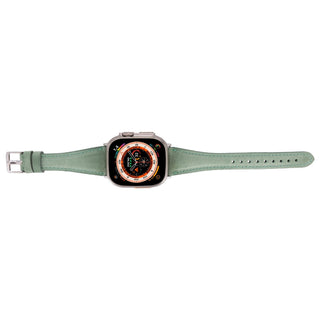 Evansville Slim Leather Bands for Apple Watch 9, Ultra 2 & SE