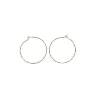 Everyday Hoops, 14k Gold