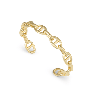 Antalya Gold Cuff Bangle