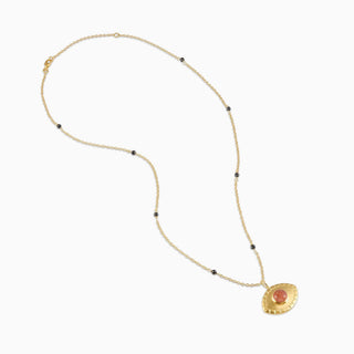 Divine Eye Sandstone Necklace (Small)