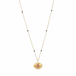 Divine Eye Sandstone Necklace (Small)