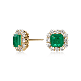 Envy- Emerald Princess Earrings