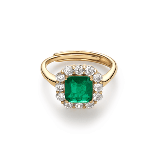 Envy- Emerald Princess Ring