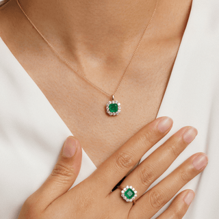 Envy- Emerald Princess Ring