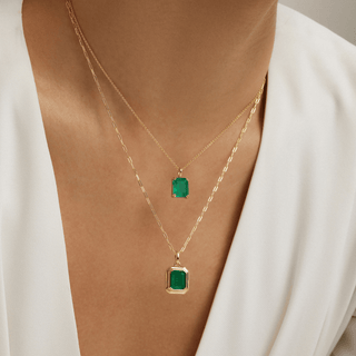 Envy- Endless Emerald Necklace