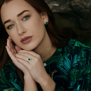 Envy- Emerald Princess Ring