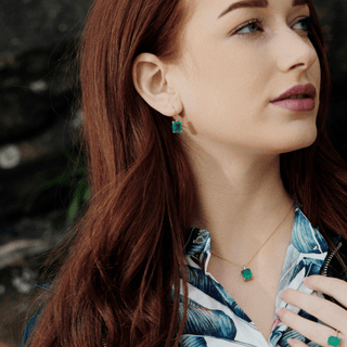 Envy- Endless Emerald Necklace