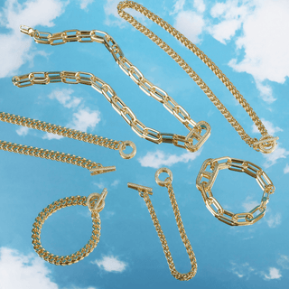 Golden Hour- Boy Friend Link Bracelet