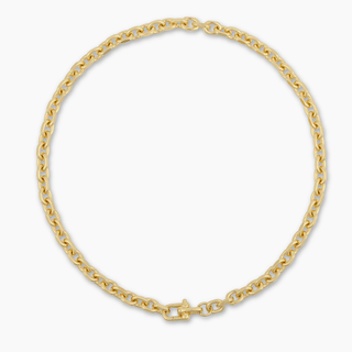Golden Hour- Oval Link Chain