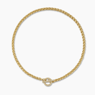 Golden Hour- Wheat Link Chain