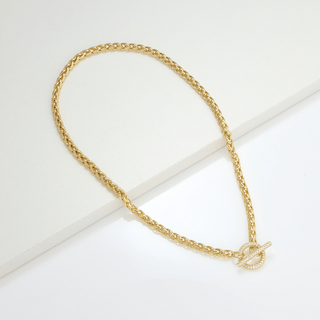 Golden Hour- Wheat Link Chain