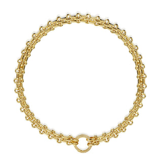 Italian Link Necklace and Bracelet Set