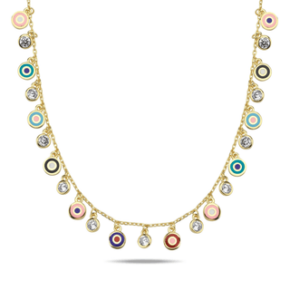 Lucky Eye Charm Necklace